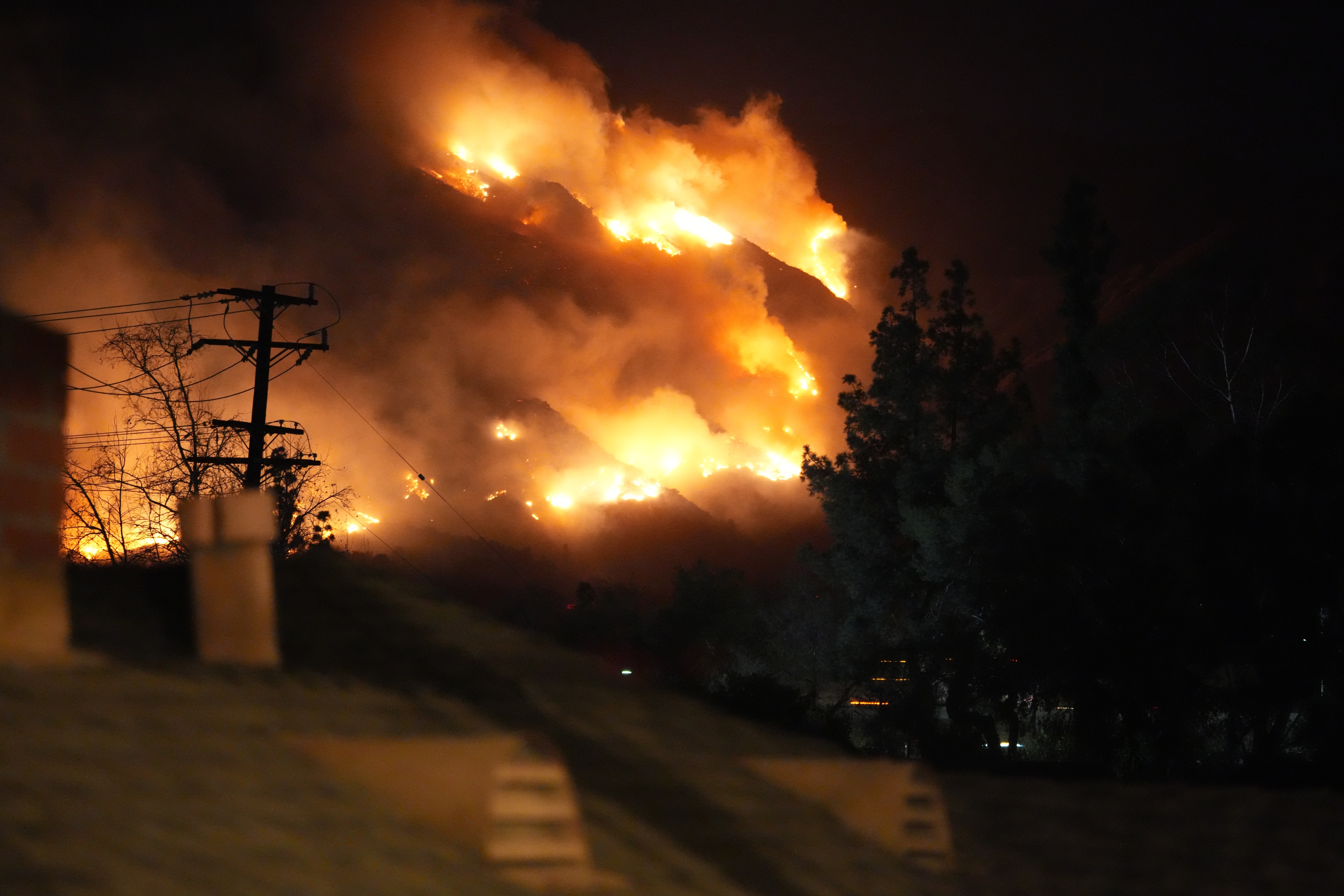 Raging California Wildfires